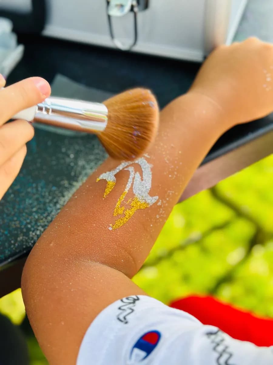 Glitter Tattoos | Radiant Gatherings